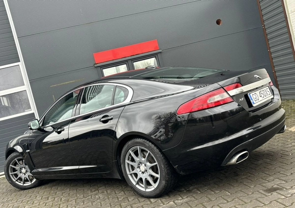 Jaguar XF cena 39800 przebieg: 177114, rok produkcji 2010 z Wysokie Mazowieckie małe 529